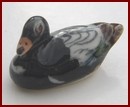 HAK025D Tiny Ceramic Duck Ornament