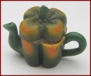 HTP015 Green Pepper Teapot