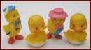 T066 Set of Four Toy Chicks